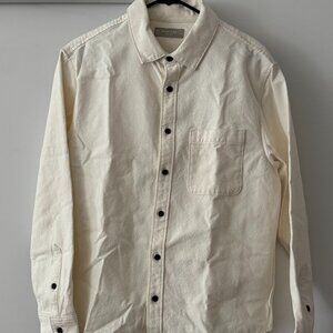 Everlane Men's Small Canvas Organic Cotton Overshirt